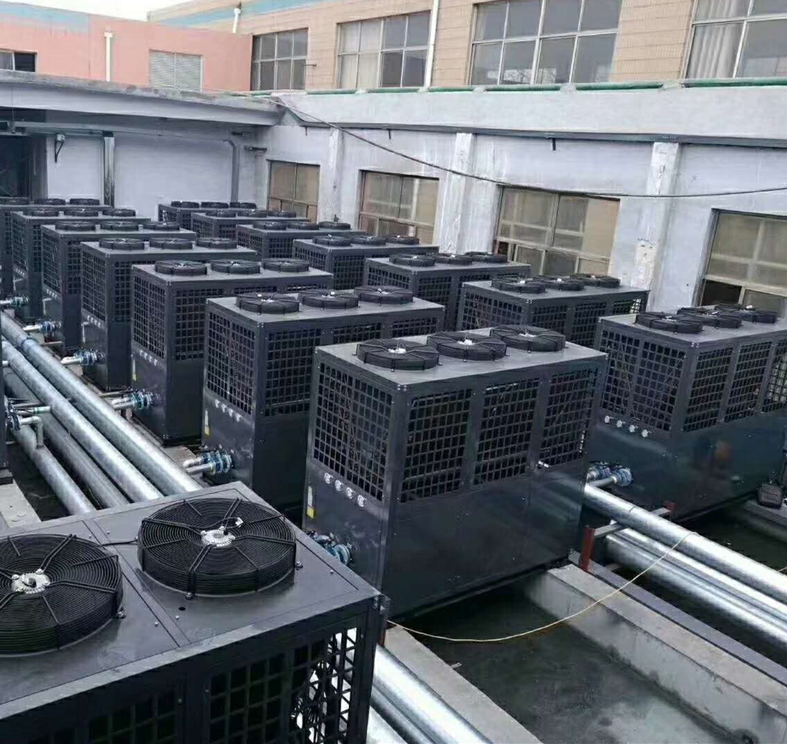 Hospital heat pump heating project