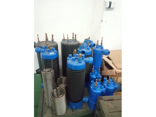 Titanium tube heat exchanger
