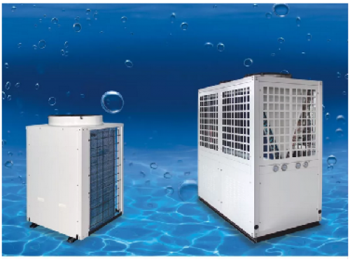 Swimming pool heat pump unit